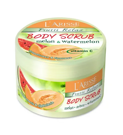 Laboratorium Kosmetyczne AVA L'Arisse, Frutti Relax Body Scrub Melon & Watermelon (Scrub do ciała `Melon i arbuz`)