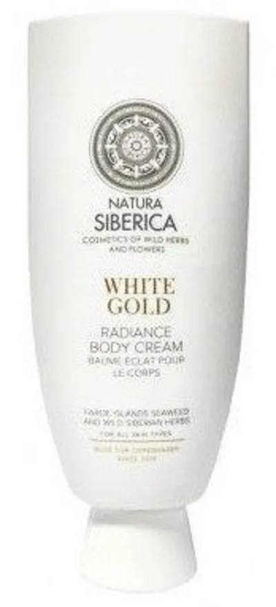 Natura Siberica White Gold, Radiance Body Cream (Krem do ciała rozświetlający)