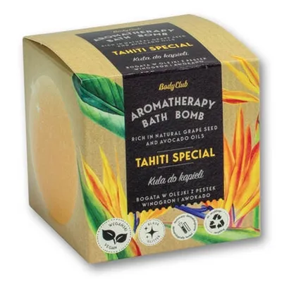 Body Club Aromatherapy Bath Bomb Tahiti Special (Kula do kąpieli)