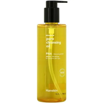 Hanskin Pore Cleansing Oil PHA (Hydrofilowy olejek do demakijażu z kwasami PHA)
