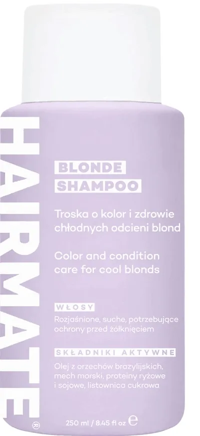 Hairmate Blonde Shampoo (Ochładzający szampon do włosów blond)
