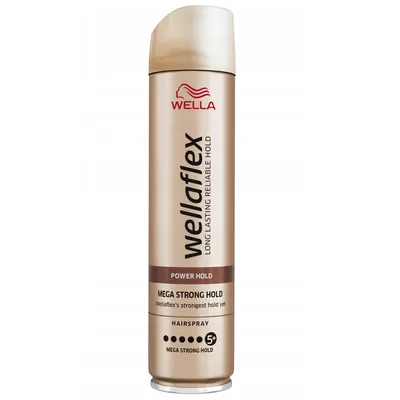Wella Wellaflex, Mega Strong Hold Hairspray (Lakier do włosów)