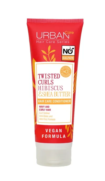 Urban Care Twisted Curls Hibiscus & Shea Conditioner (Odżywka do włosów kręconych i falowanych)