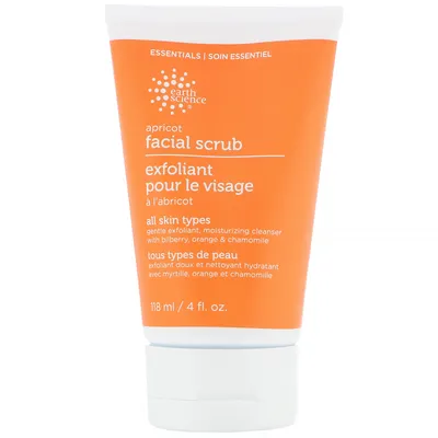 Earth Science Gentle Facial Scrub Apricot (Peeling do twarzy z brzoskwinią)