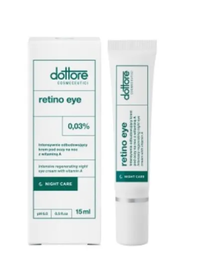 Dottore Cosmeceutici Retino Eye (Intensywnie odbudowujący krem pod oczy na noc z retinolem 0,03%)