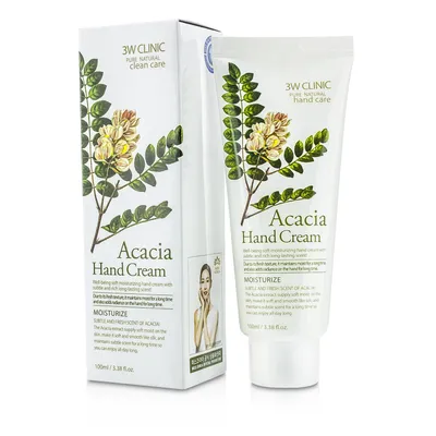 3W Clinic Moisturizing Acacia Hand Cream (Nawilżający krem do rąk `Akacja`)