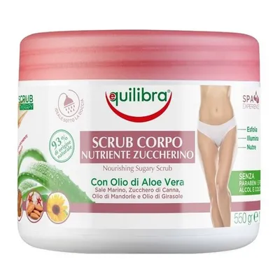 Equilibra Scrub Corpo Nutriente - Zuccherino (Odżywczy peeling cukrowy)