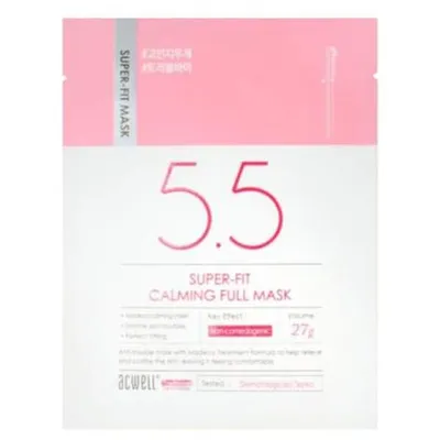 Acwell Super-Fit Calming Full Mask (Kojąca maseczka ​​w płacie)