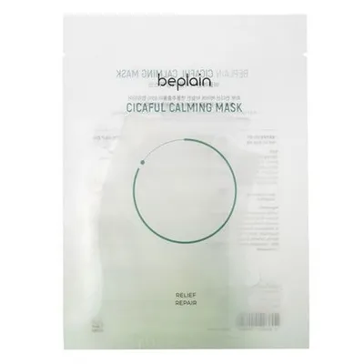 BePlain Cicaful Calming Mask (Regenerująco-kojąca maska do twarzy z ekstraktem z wąkroty azjatyckiej)
