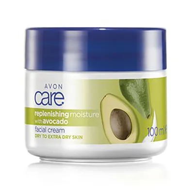 Avon Care, Replenishing Moisture with Avocado, Facial Cream (Nawilżający krem do twarzy z olejkiem z awokado)
