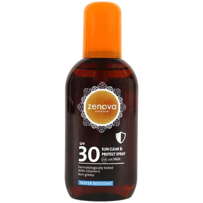 Zenova Suncare Sun Clear & Protect Spray SPF 30 (Spray do opalania)