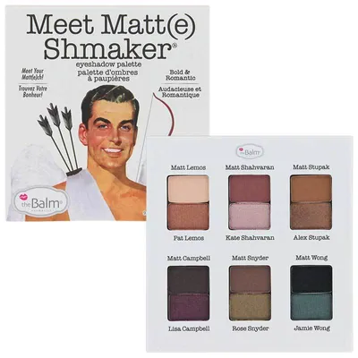 The Balm Meet Matt(e) Shmaker, Eyeshadow Palette (Paleta cieni do powiek)