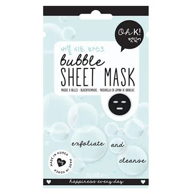 Oh K! Bubble, Sheet Mask (Maseczka do twarzy w płacie)