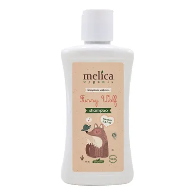 Melica Organic, Funny Wolf Shampoo (Szampon dla dzieci)
