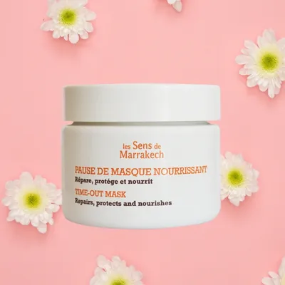 Les Sens De Marrakech Pause De Masque Nourrissant (Odżywcza maska z kwasem hialuronowym, masłem Shea i olejem arganowym)