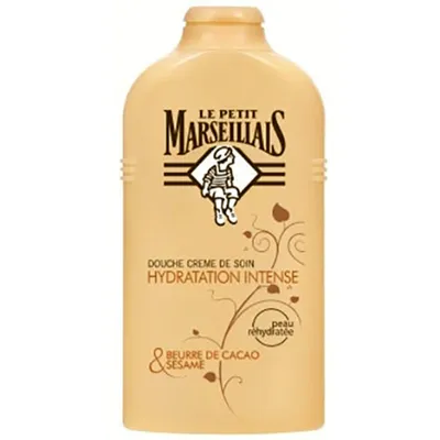 Le Petit Marseillais Douche Crème de Soin Hydratation Intense Beurre de Cacao & Sésame (Pielęgnujący krem do mycia 'Masło kakaowe i sezam')