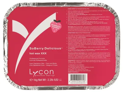 Lycon SoBerry Delicious Hot Wax XXX (Wosk do depilacji)
