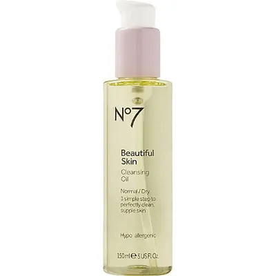 No7 Beautiful Skin, Cleansing Oil (Olejek myjący do skóry normalnej i suchej)