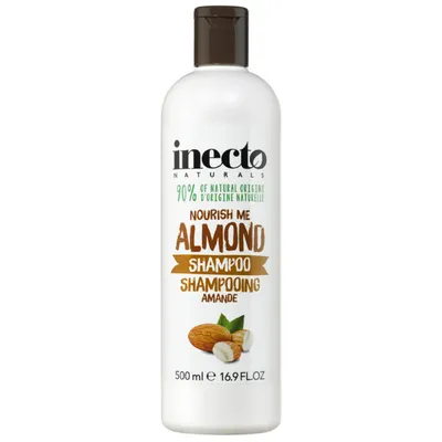 Inecto Almond Shampoo (Wygładzajacy szampon do suchych i bardzo suchych włosów)