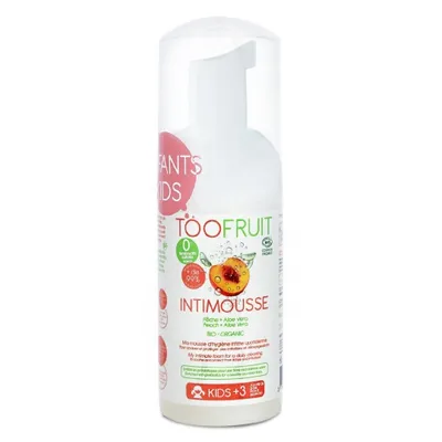 Toofruit Intimmousse Peche Aloe Vera (Pianka do higieny intymnej dla dzieci `Brzoskwinia i aloes`)