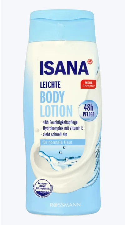 Isana Leichte Body Lotion 48h Pflege (Mleczko do ciała)
