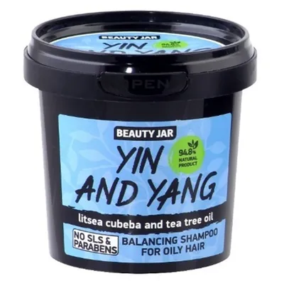 Beauty Jar Yin and Yang, Balancing Shampoo for Oily Hair (Szampon dla włosów tłustych)