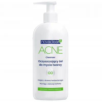 Novaclear Acne Cleanser, Oczyszczający żel do mycia twarzy