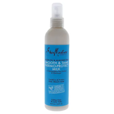 Shea Moisture Argan Oil & Almond Milk, Smooth & Tame Thermo-Protect Milk (Mleczko wygładzająco - termoochronne)