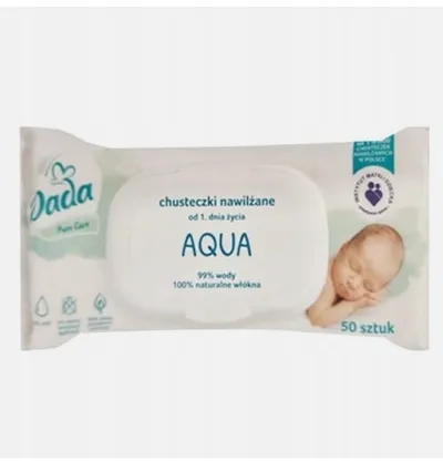 Dada Chusteczki nawilżane `Pure Care Aqua`