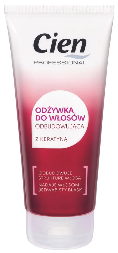 Cien Profesjonalna odżywka do włosów odbudowująca z keratyną
