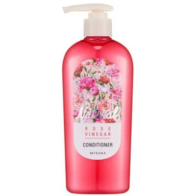 Missha Natural Flower, Vinegar Rose Conditioner (Odżywka do włosów z różą i octem)