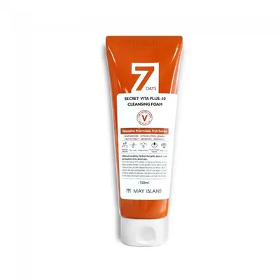 May Island 7 Days Secret Vita Plus-10 Cleansing Foam (Pianka do mycia twarzy)