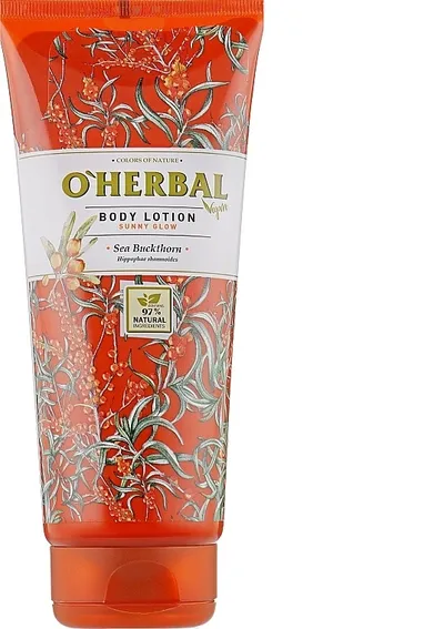 O'Herbal Sunny Glow, Body Lotion Sea Buckthorn (Balsam do ciała `Rokitnik`)