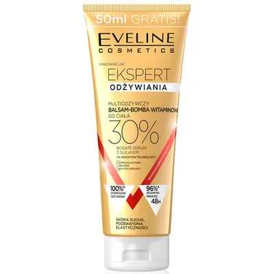 Eveline Cosmetics Ekspert Odżywiania, Multiodżywczy balsam - bomba witaminowa do ciała