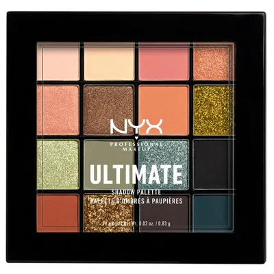 NYX Professional Makeup Ultimate Shadow Palette Utopia (Paleta 16stu cieni do powiek)