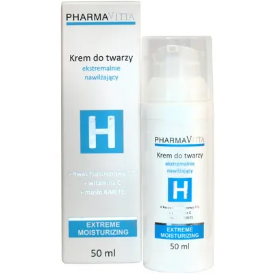 Pharma Vitta Extreme Moisturizing- H, Krem do twarzy ekstremalnie nawilżający