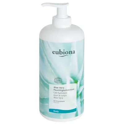 Eubiona Body, Aloe Vera Feuchtigkeitslotion (Emulsja do ciała z aloesem i granatem)