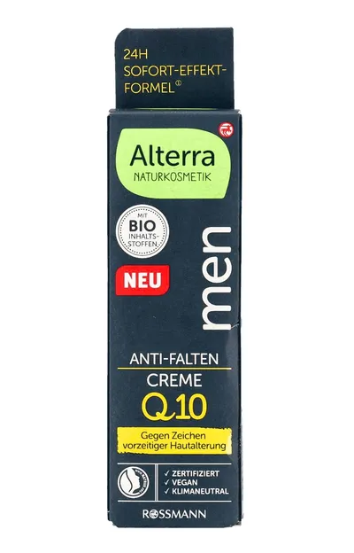 Alterra Men, Anti-Falten Creme Q10 (Krem przeciwzmarszczkowy Q10)
