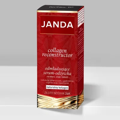 Janda Colagen Reconstructor, Odmładzające serum-odżywka na twarz, szyję i dekolt