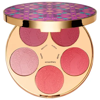 Tarte Cosmetics Blush Bazaar Palette (Paleta róży i rozświetlaczy)