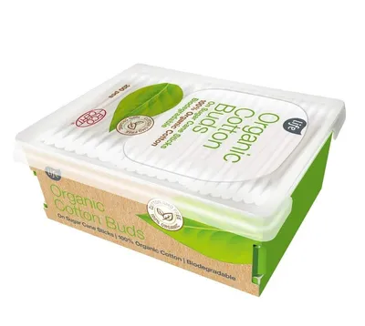 Life Organic Cotton Buds Ecocert (Patyczki kosmetyczne)