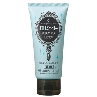 Rosette Cleansing Paste Foam Medicated Acne Clear (Pasta do mycia twarzy)