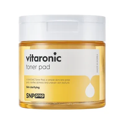 SNP Prep Vitaronic Toner Pad (Rozświetlające płatki tonizujące)