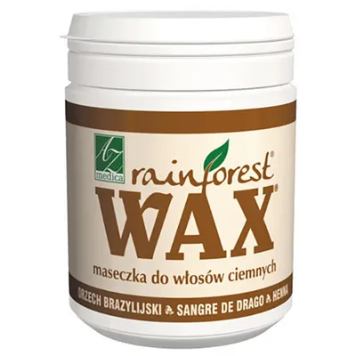 A-Z Medica Rainforest Wax, Maseczka do włosów ciemnych