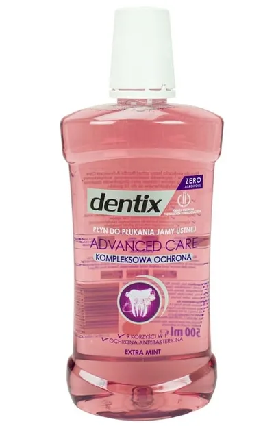 Dentix Advanced Care, Kompleksowa Ochrona, Płyn do płukania jamy ustnej` Extra Mint`