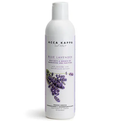 Acca Kappa Blue Lavender, Revitalizing Bath & Shower Gel (Płyn do kapieli i żel pod prysznic)