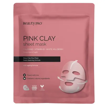 BeautyPro Lifting 3D Clay Mask (Liftingująca maska w płacie)