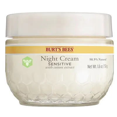 Burt's Bees Sensitive, Night Cream (Krem na noc do cery wrażliwej)