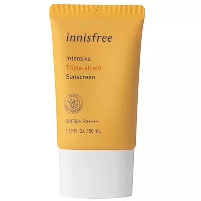 Innisfree Intensive Triple Shield Sunscreen SPF50+/PA+++ (Ochronny krem przeciwsłoneczny)