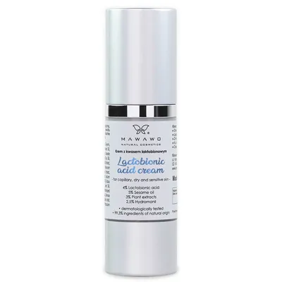 Mawawo Natural Cosmetics Lactobionic Acid Cream (Krem z kwasem laktobionowym)